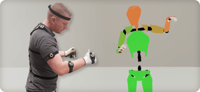 Combinaison de capture de mouvement